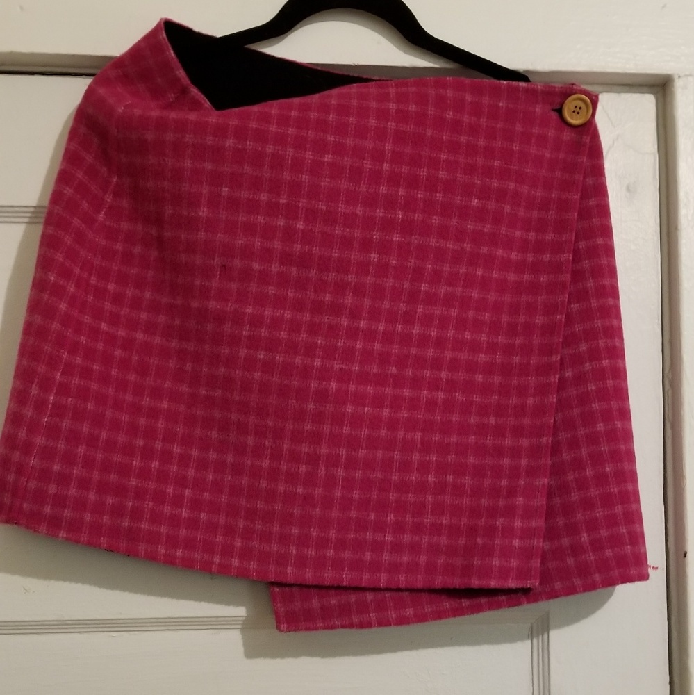 Vintage NWT! Lilly Pulitzer Pink Wool Mini Skirt